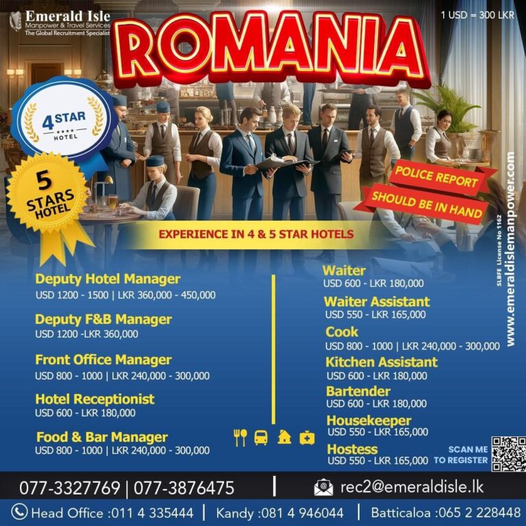 5 Star Hotel Jobs in Romania 2024 hotel-jobs-in-romania