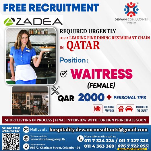 waiteress-jobs-in-qatar