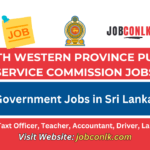 North Western Province Jobs 2024 north-western-province-jobs