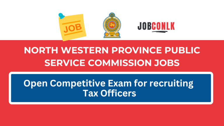 Tax Officer Jobs in North Western Province tax-officer-jobs