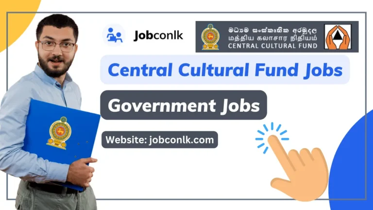 Central Cultural Fund Vacancies in Sri Lanka central-cultural-fund-vacancies