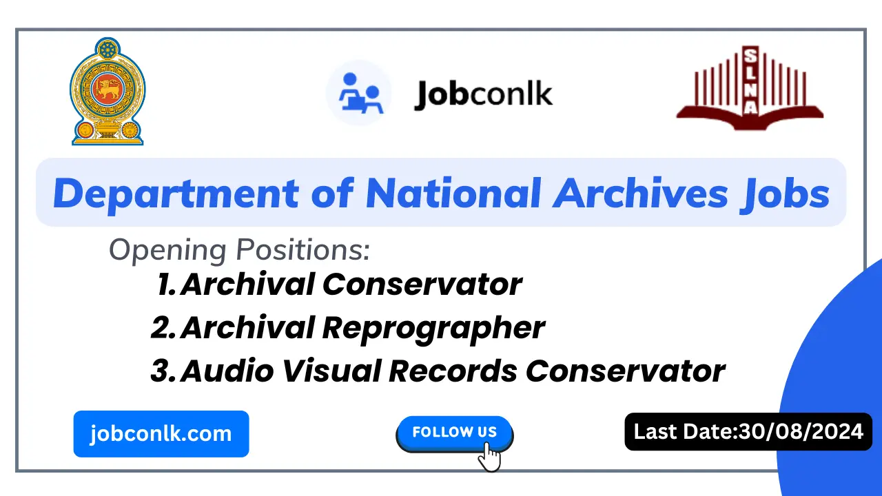 government-job-vacancies-department-of-national-archives-vacancies
