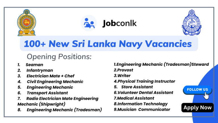 100+ Sri Lanka Navy Vacancies 2024 _ New Updates sri-lankan-navy-vacancies-government-job-vacancies-in-sri-lanka