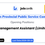 Management Assistant (Limited) - Southern Provincial Public Service Commission Vacancies Southern Provincial Public Service Commission job vacancies in sri lanka