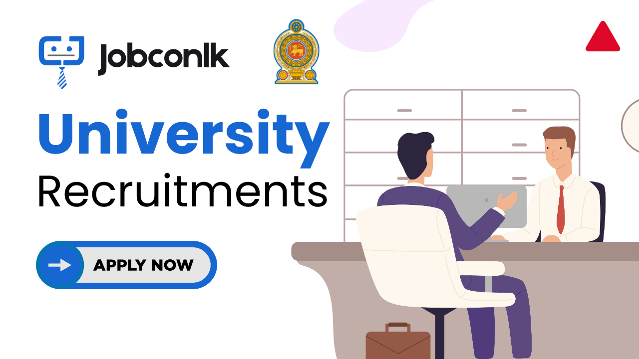 university-vacancies-in-sri-lanka
