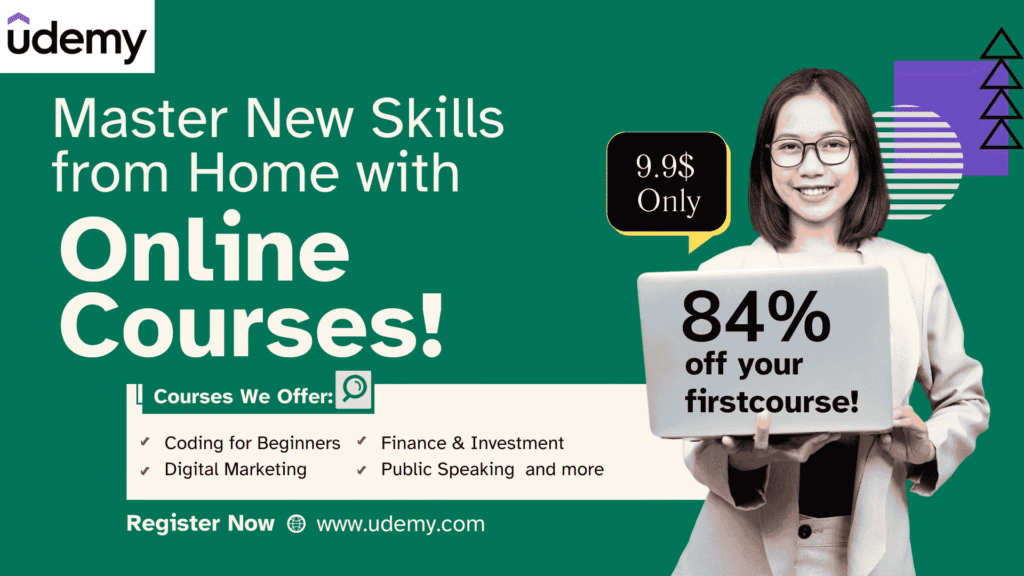 udemy course offer